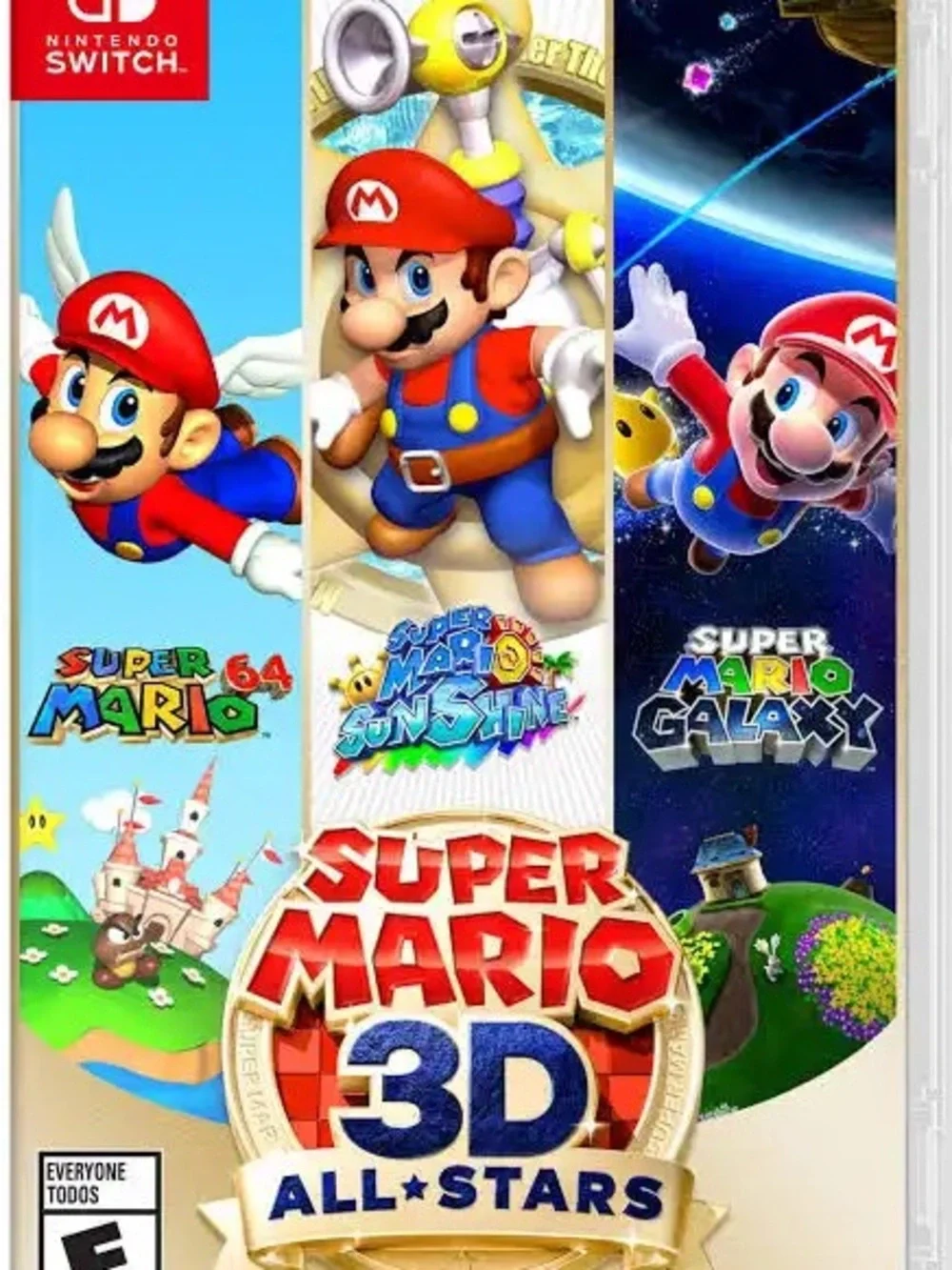 Nintendo Switch Super Mario 3D All-Stars Game Card - *NO CASE*